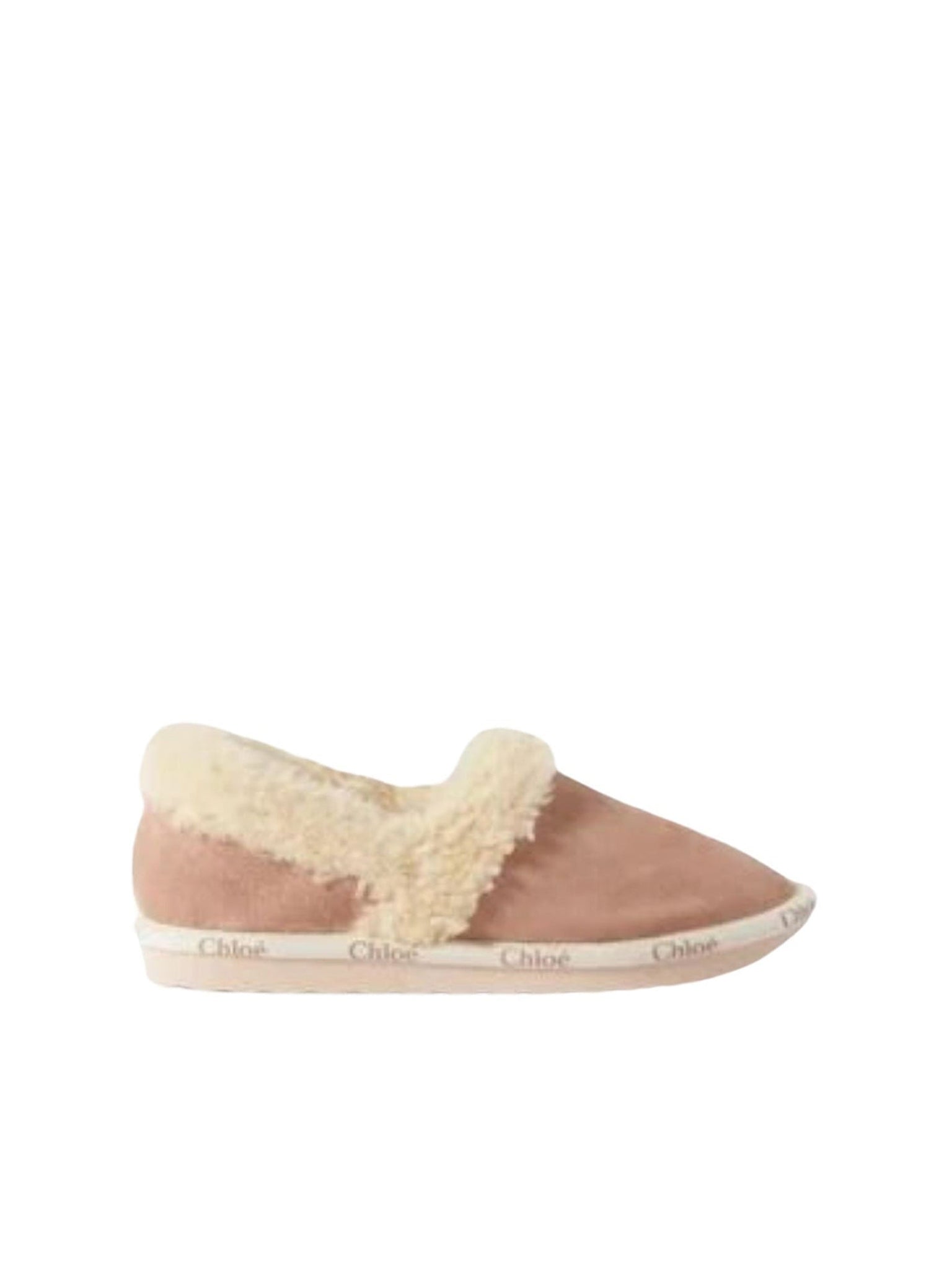 Slippers Woody en cuir - Maple Pink