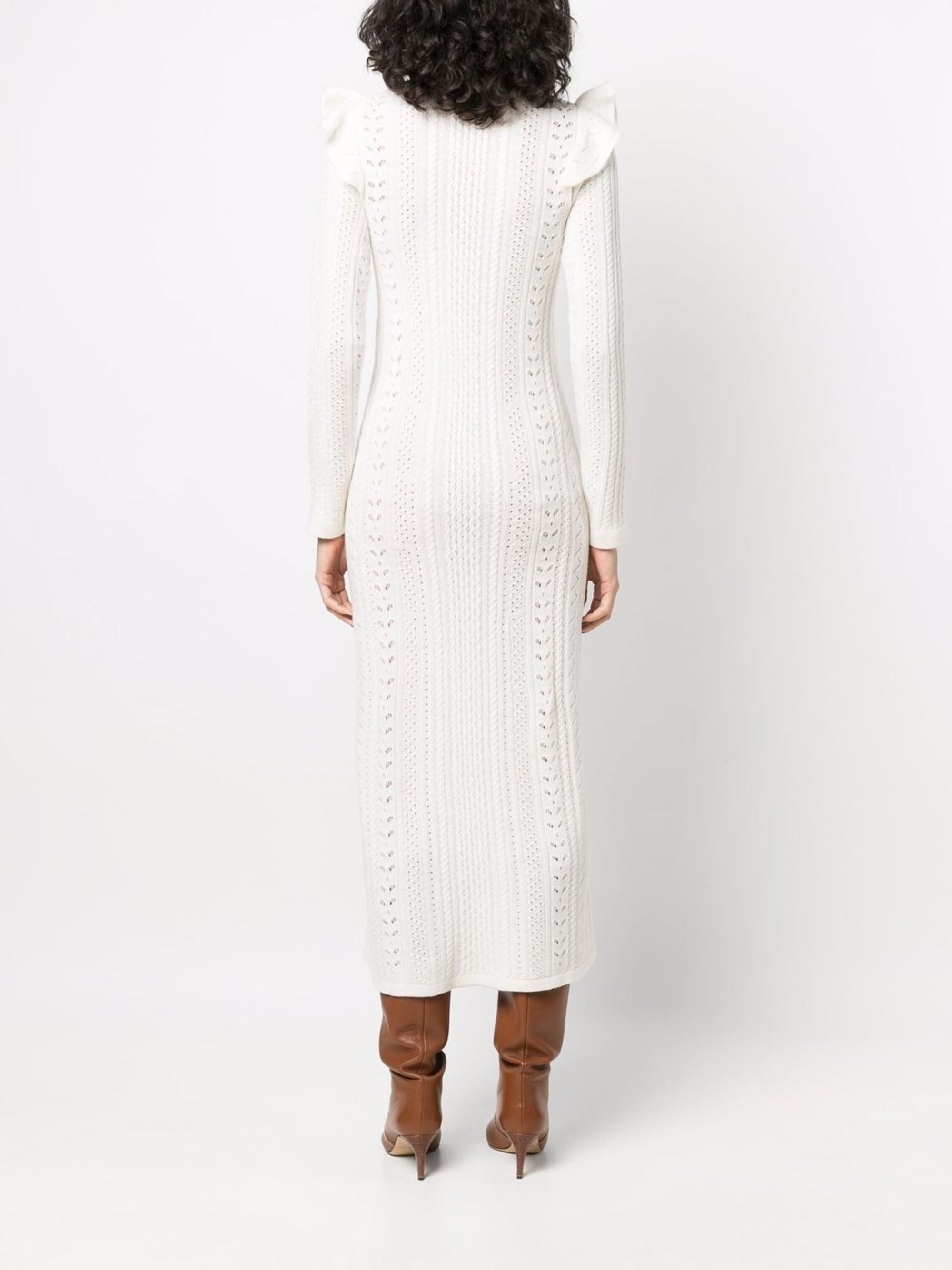 Robe manches longues en laine - Snow White