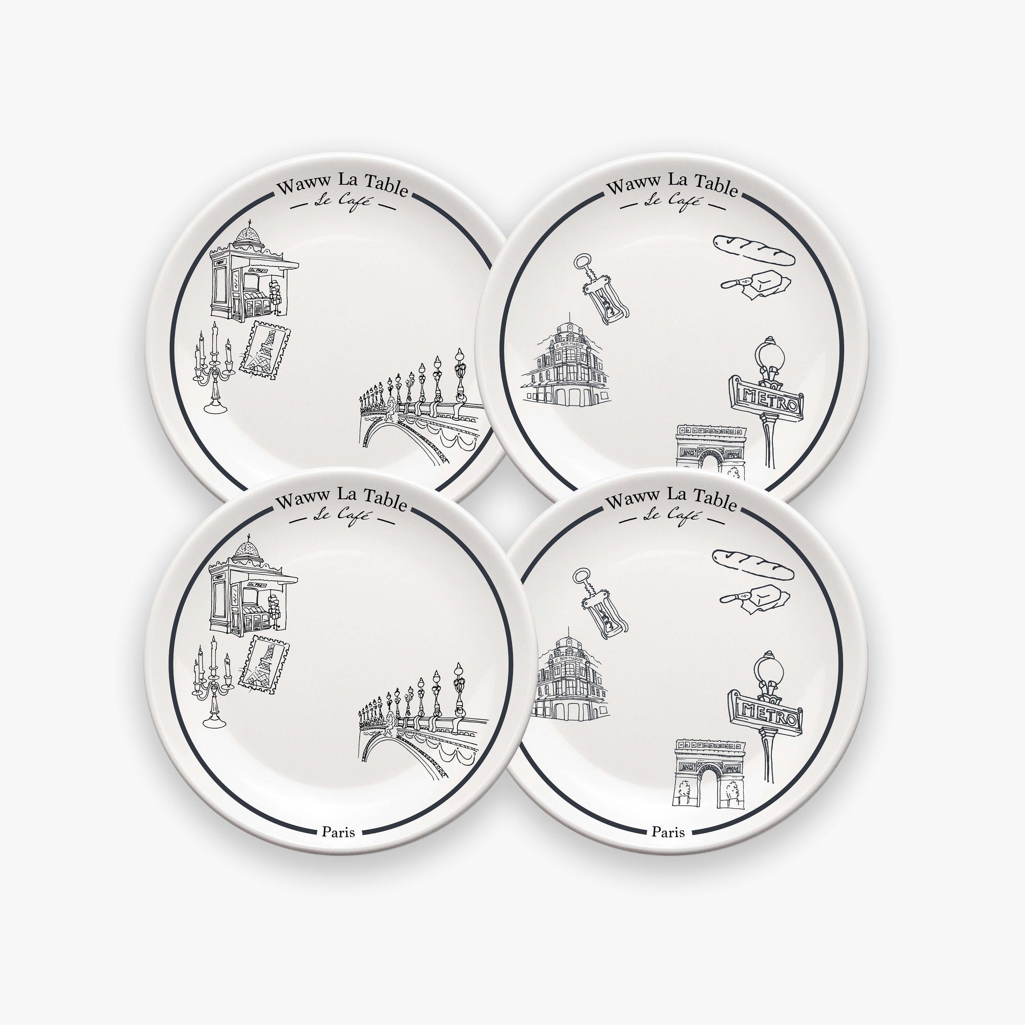 S Assiettes - S