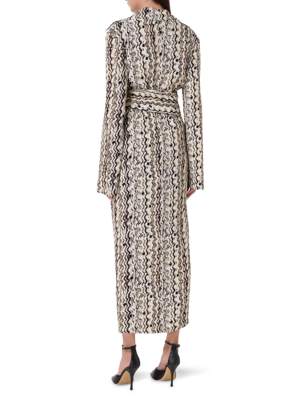 Robe Salus portefeuille ceinturée - Optic Wave