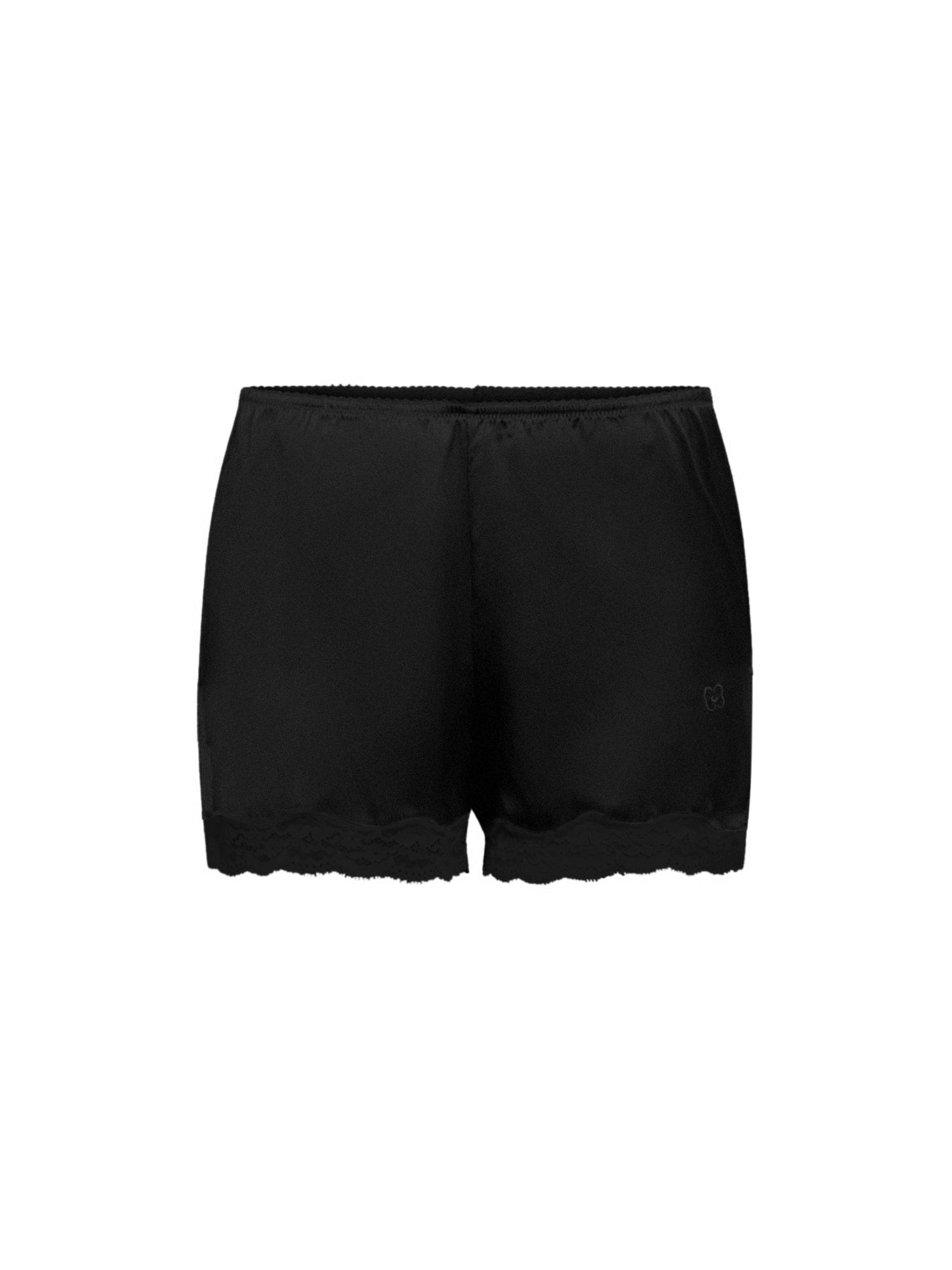 Boxer short Les intemporels en soie - Nuit & Noir
