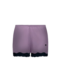 Boxer short Les intemporels en soie - Shadow Grey & Noir