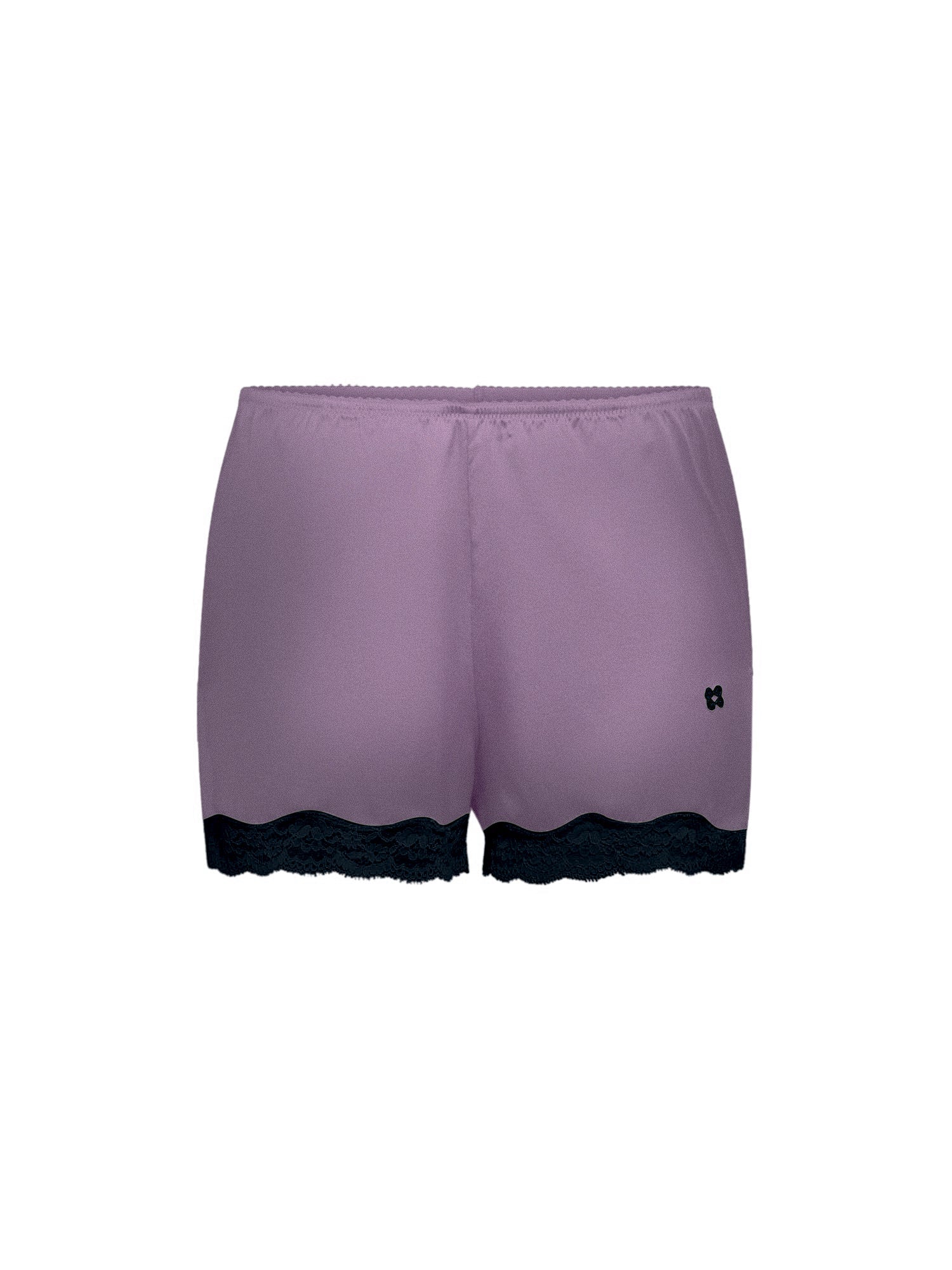 Boxer short Les intemporels en soie - Shadow Grey & Noir