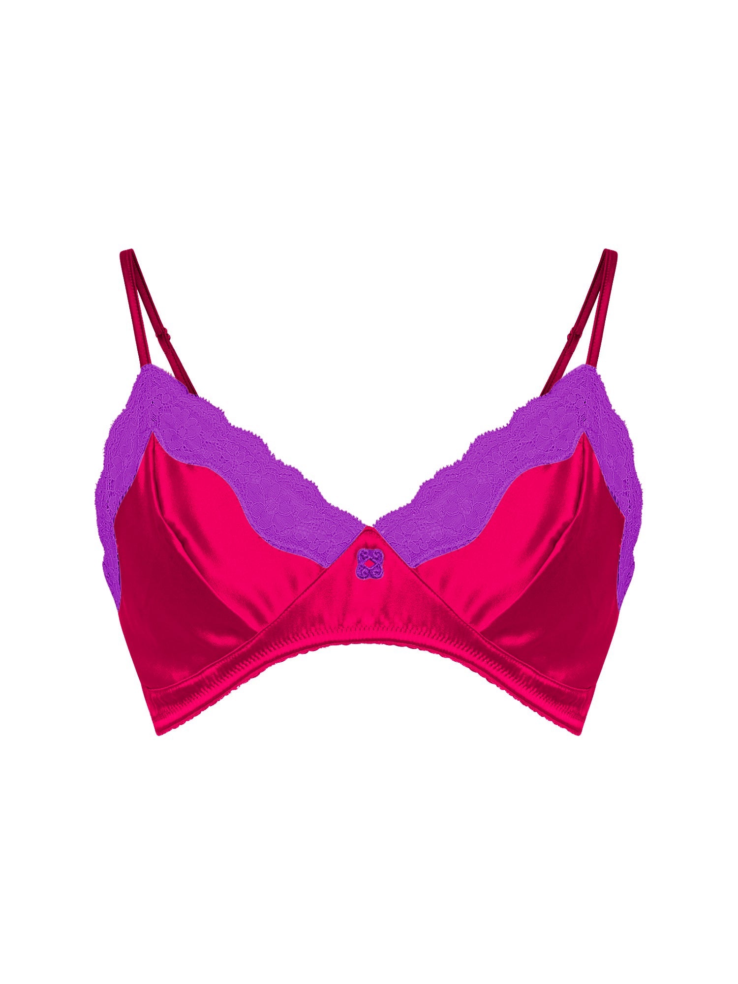 Soutien-gorge triangle Les intemporels en soie - Cherry & Orchid