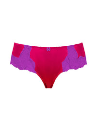 Tanga Les intemporels en soie - Cherry & Orchid