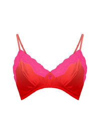 Soutien-gorge triangle Les intemporels en soie - Passion & Baiser