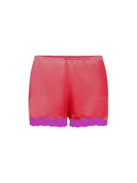 Boxer short Les intemporels en soie - Cherry & Orchid