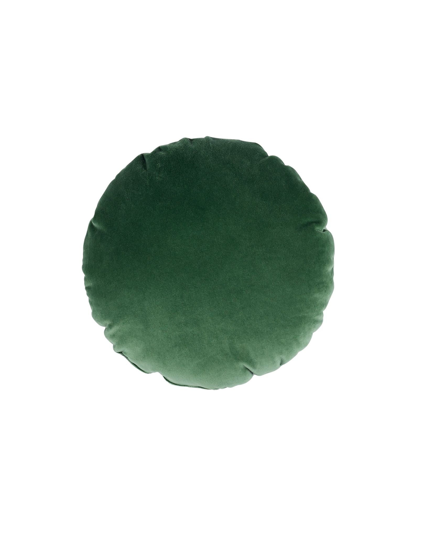 Coussin Bomboloni en velours - Vert