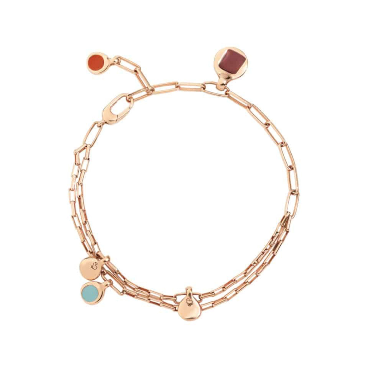 Gold plated silver Bracelet - Silver