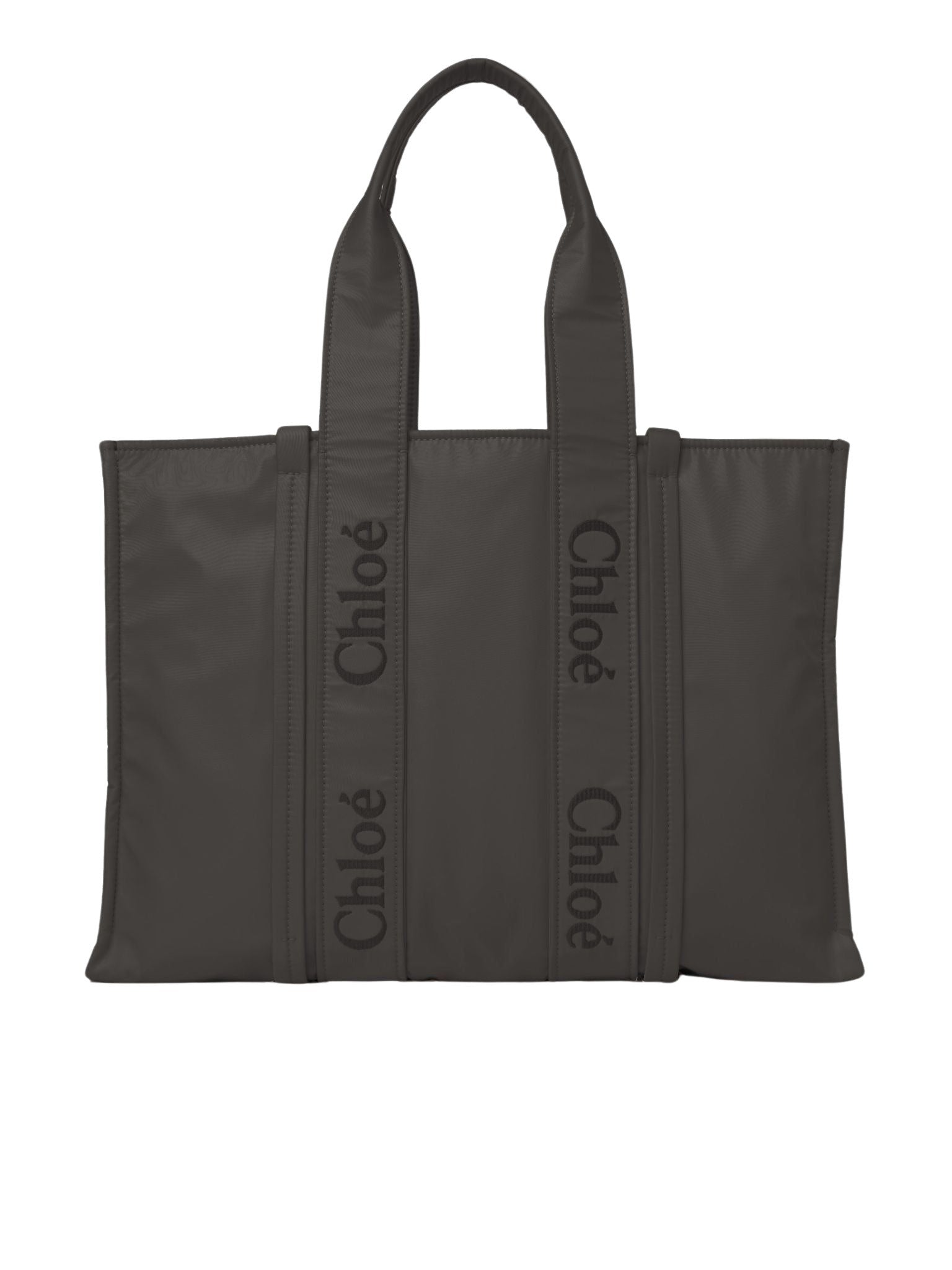 Grand sac cabas Woody - Elephant Grey