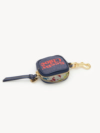 Étui pour Airpods See By Chloé Essential en cuir - Denim
