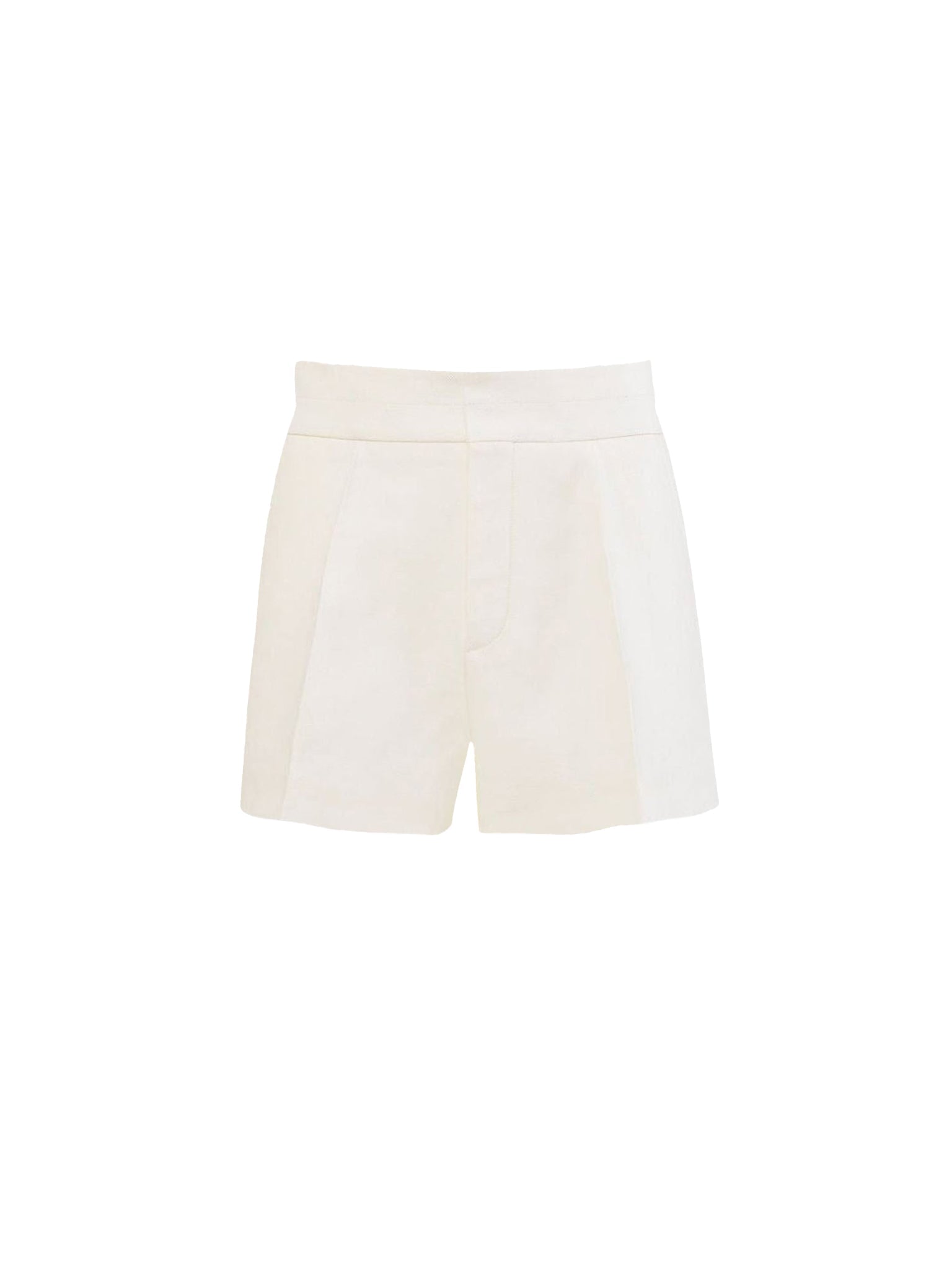 Short à pince en lin - Iconic Milk