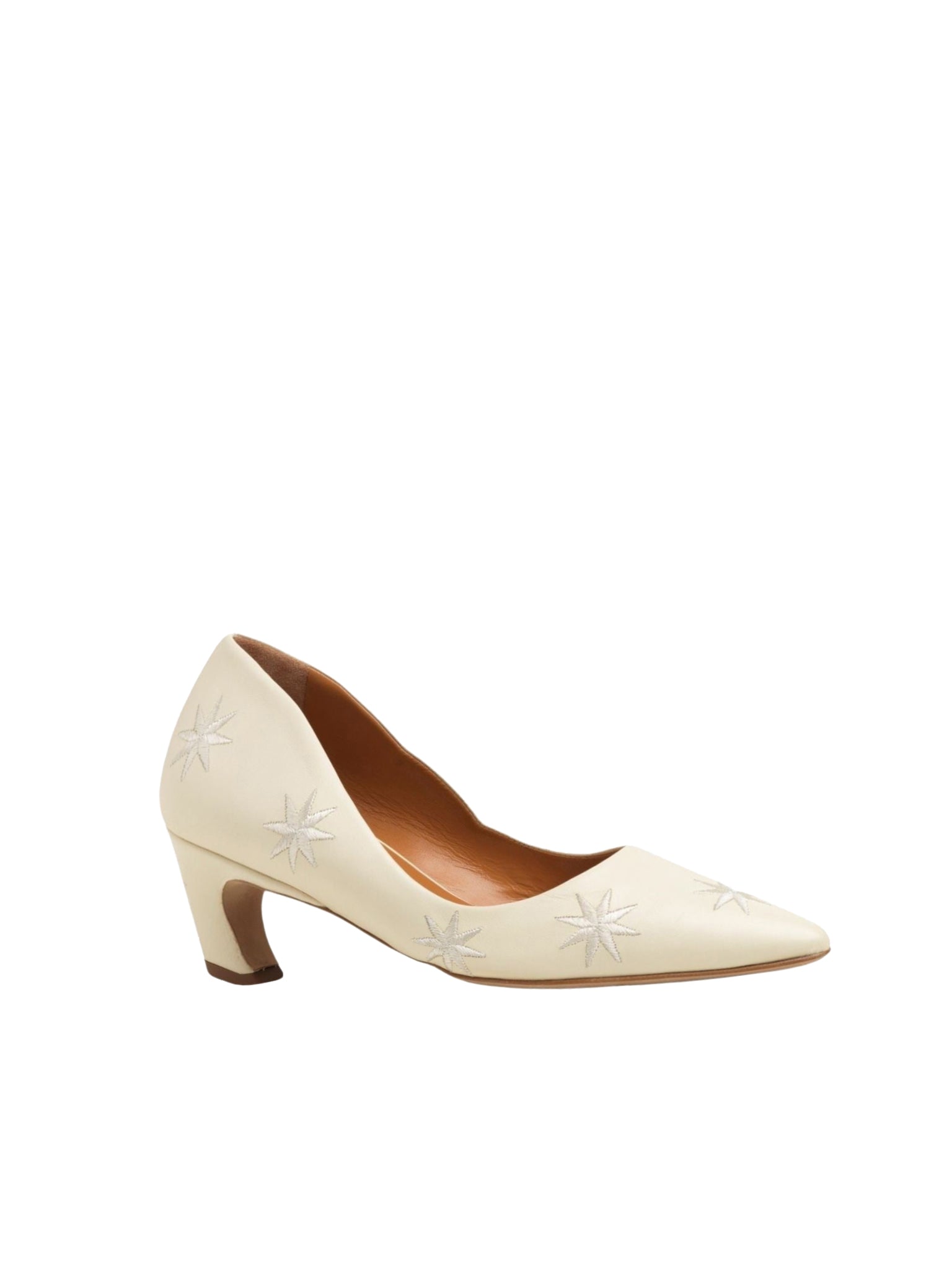 Escarpins Oli en cuir - Eggshell