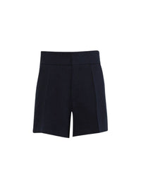 Short à pince en lin - Abyss Blue
