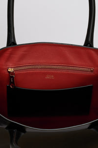 Grand sac cabas Joyce en cuir - Black