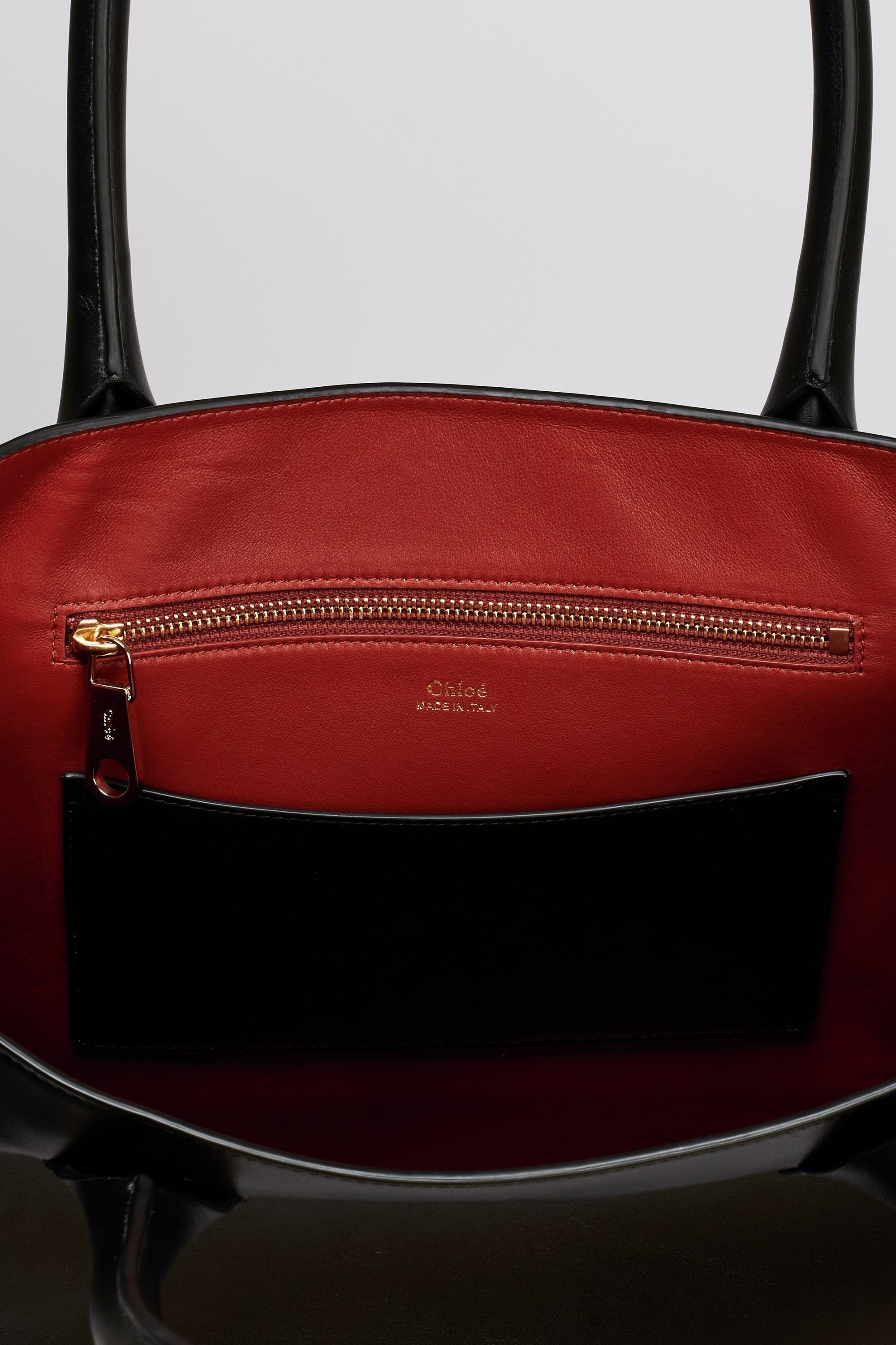Grand sac cabas Joyce en cuir - Black