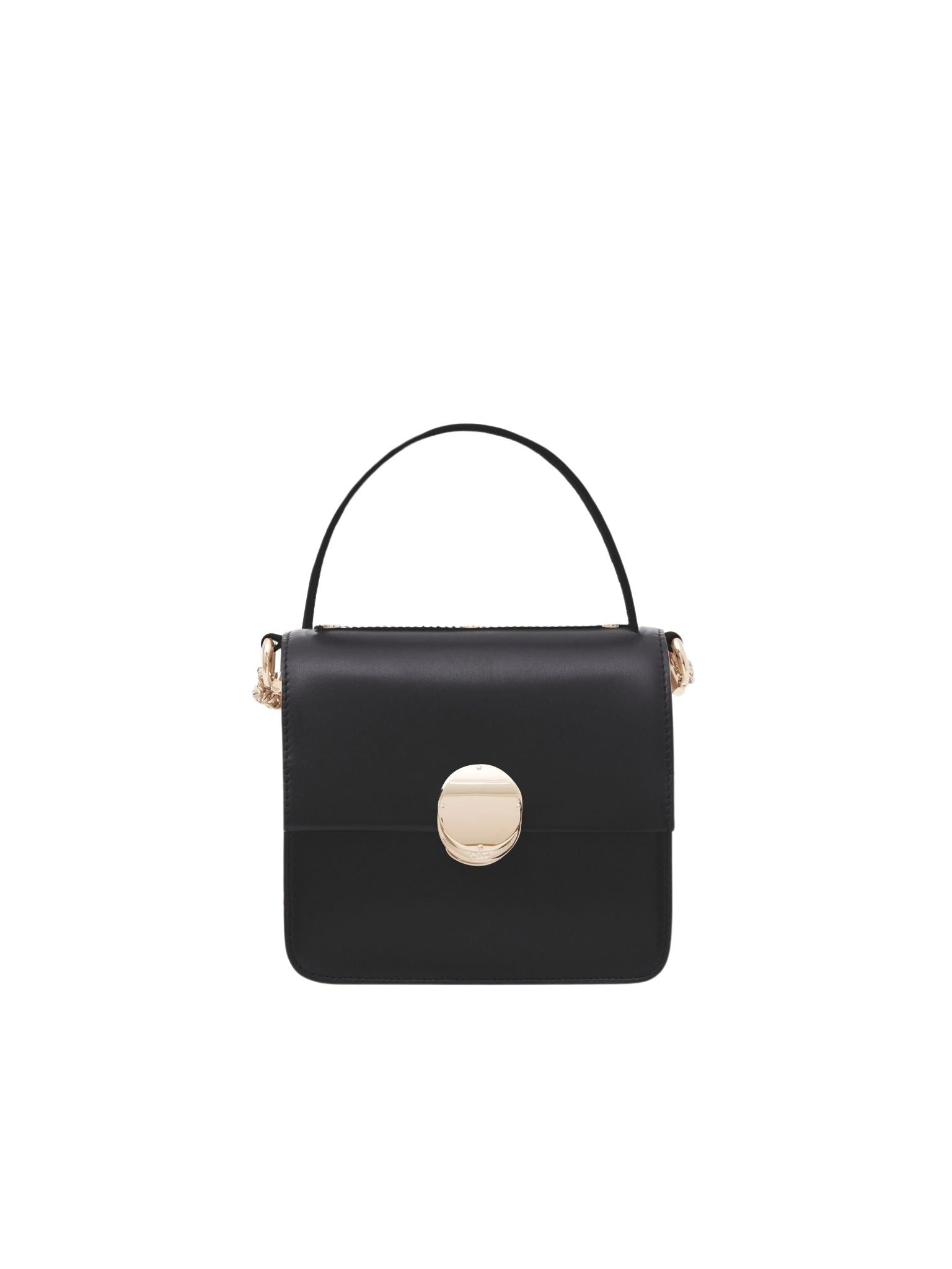 Petit sac à main Penelope en cuir - Black