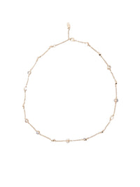 Collier fin Darcey en laiton - Gold Color