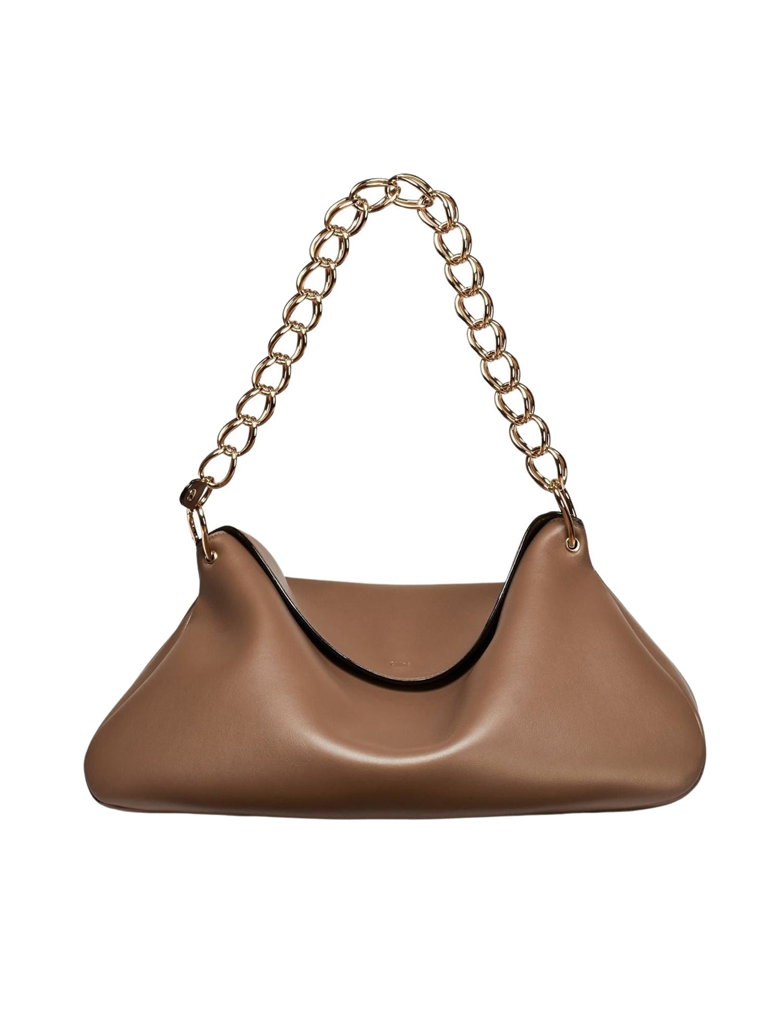 Sac à bandoulière Juana en cuir - Army Brown