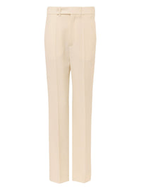 Pantalon de costume court en lin - Secret Brown