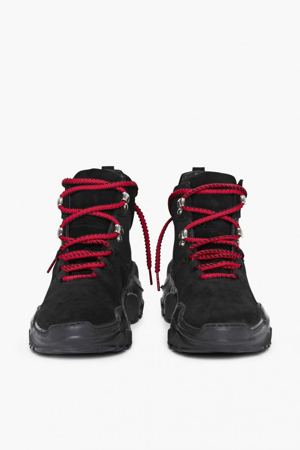 Baskets en cuir - Noir