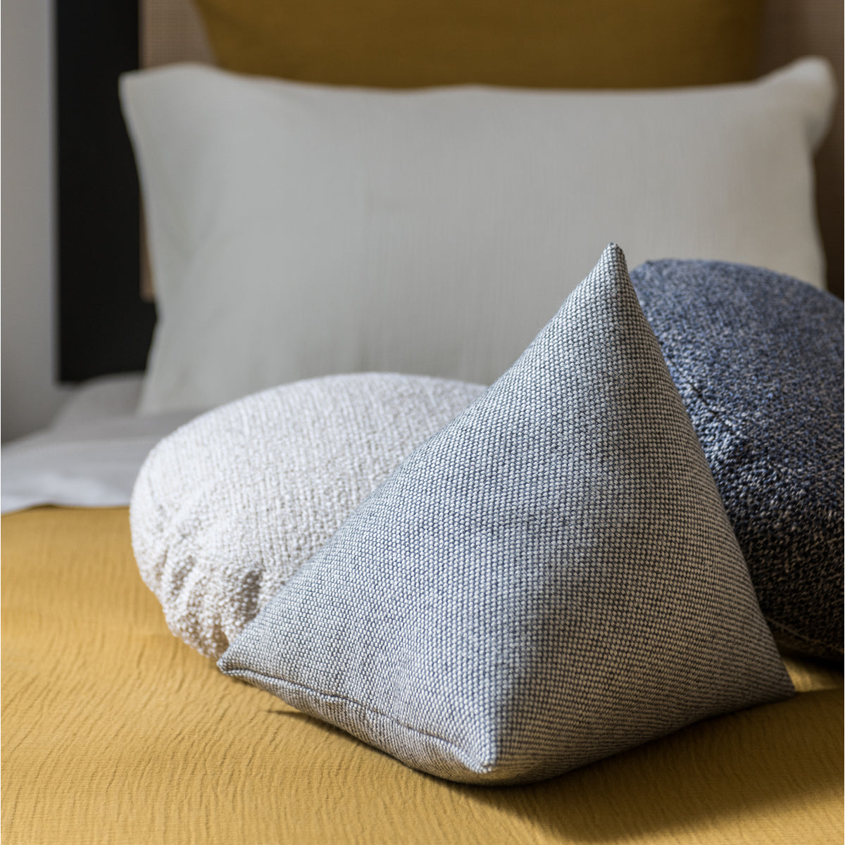 Coussin Divino - Gris Et Blanc