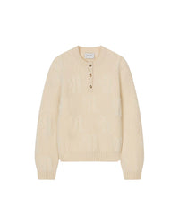 Pull Figo en laine - Ecru
