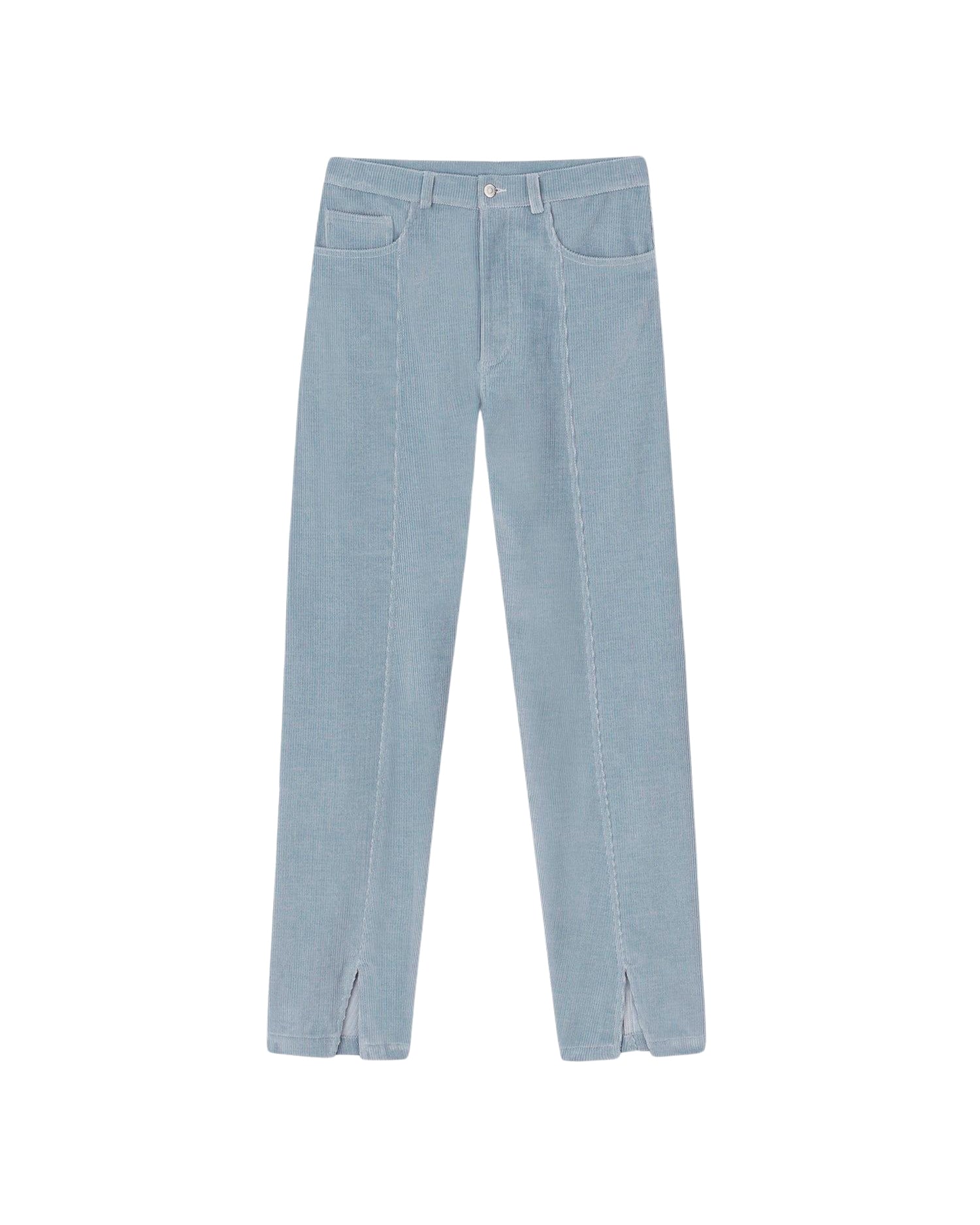 Pantalon Tibes à ourlet fendu - Sky Blue