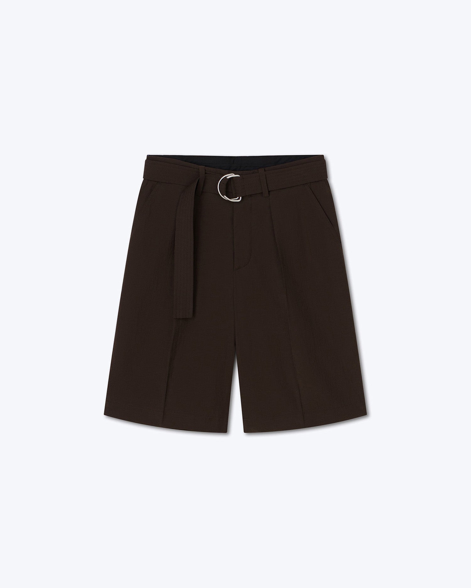Short Sadi crêpé - Dark Brown
