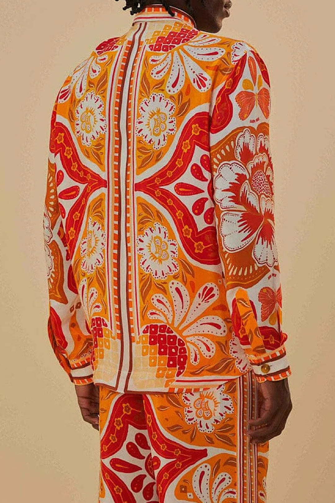 Chemise à manches longues - Rouge