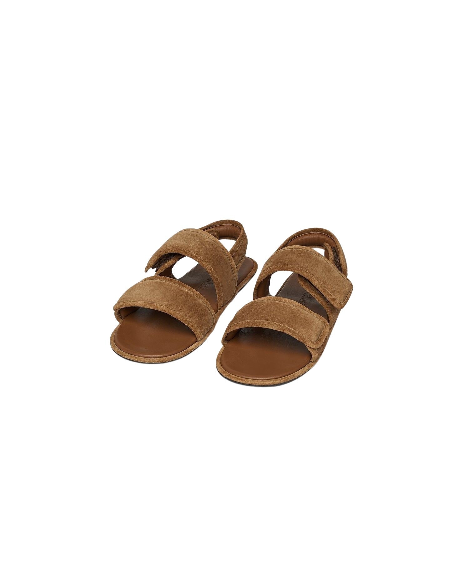 Sandales Tarrus Men à bout arrondi en cuir - Desert