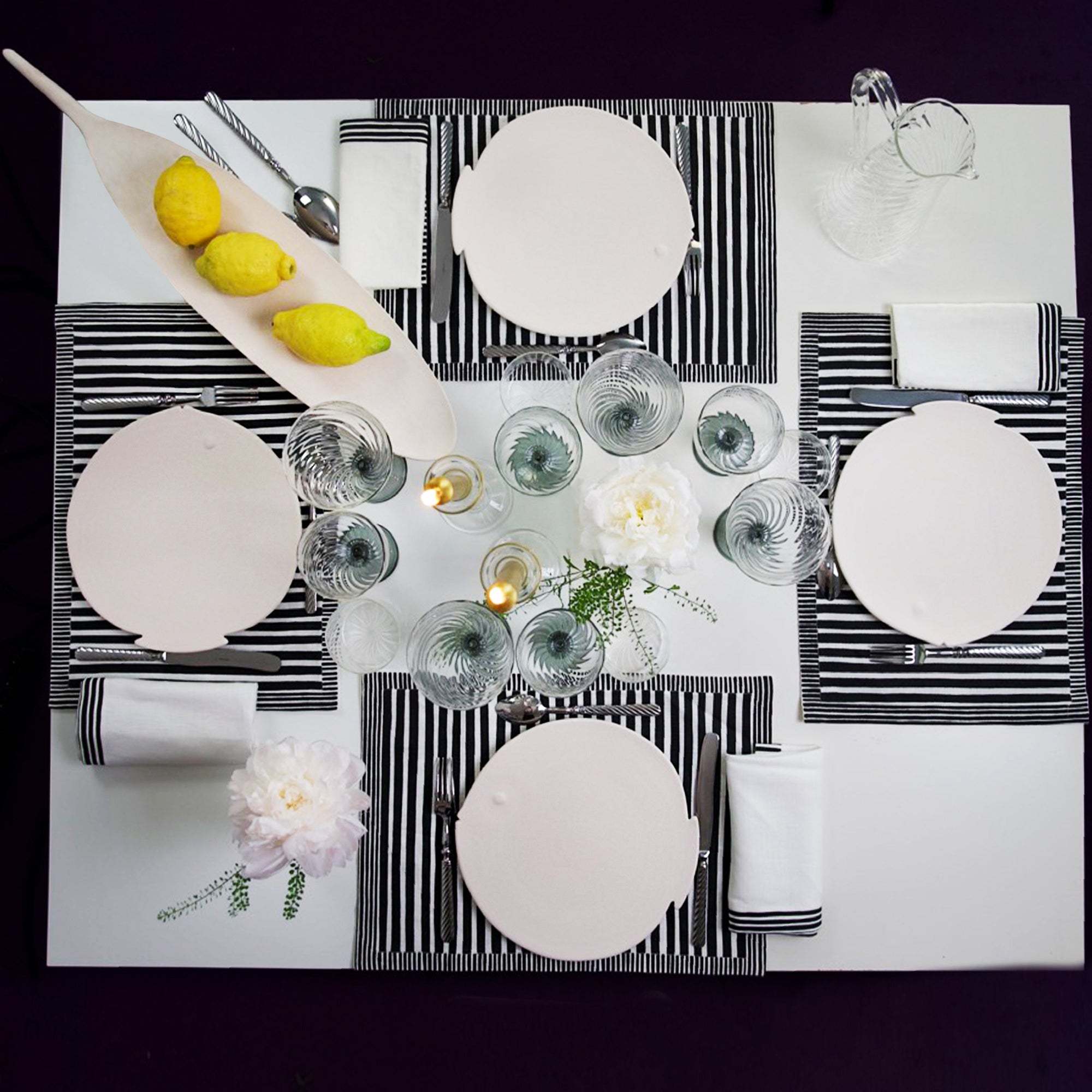 P Assiettes - P