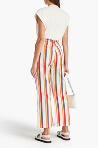 Pantalon évasé à rayures bicolores - Sunbed Stripes
