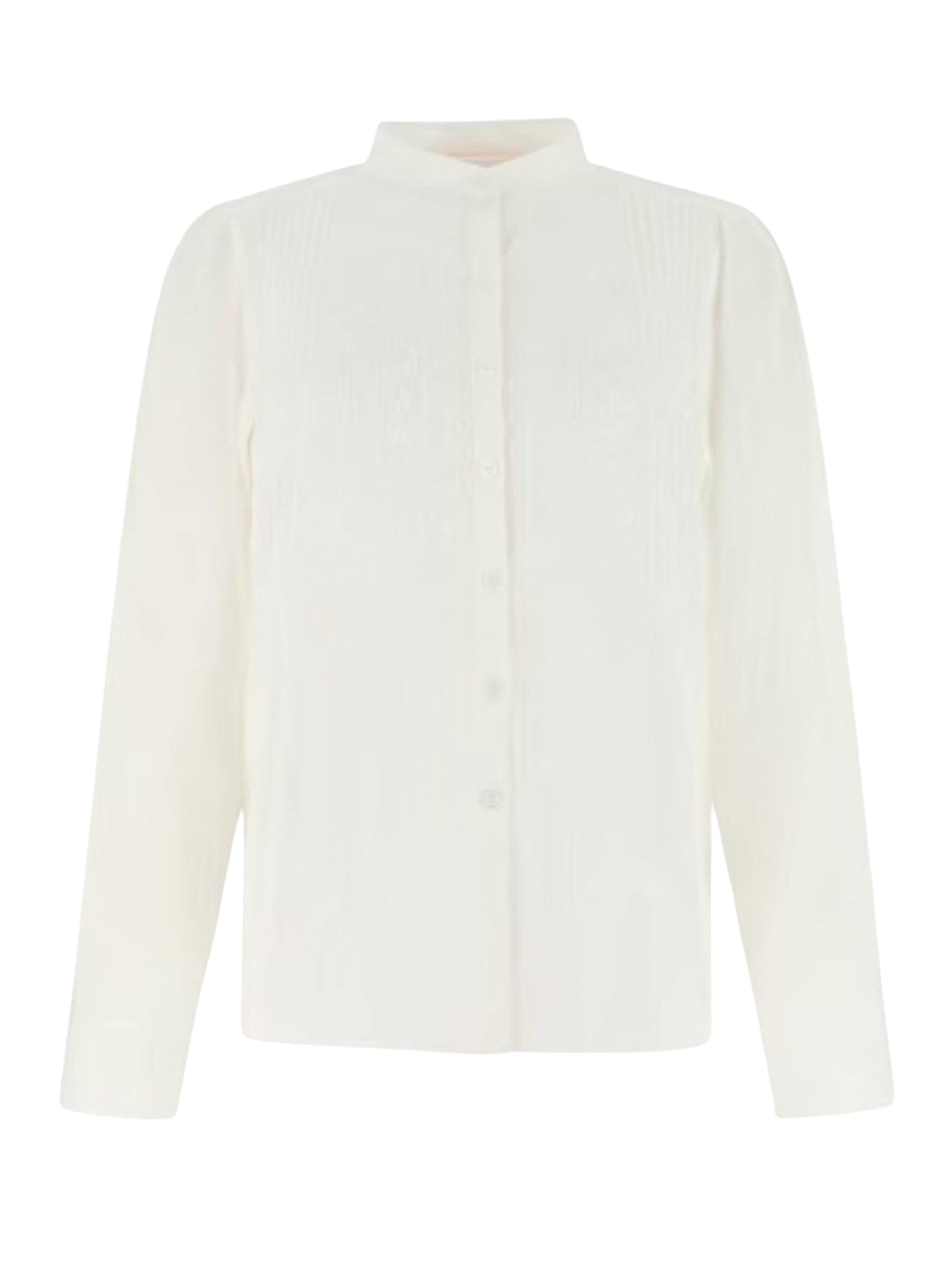 Blouse avec broderie florale - Crystal White