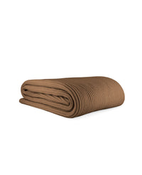 Plaid Baci en laine - Marron