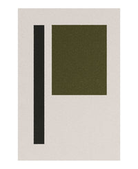 Tapis Berlino 200x300 en laine - Blanc crème