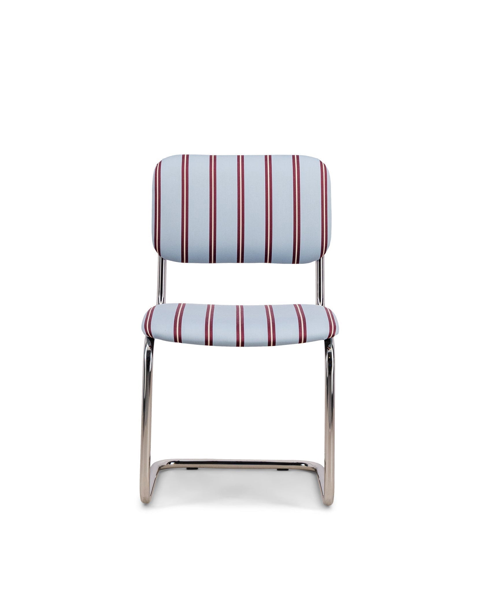 Chaise Classica - Bleu Et Bordeaux