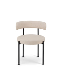 Chaise Libera structure - Beige et Noir