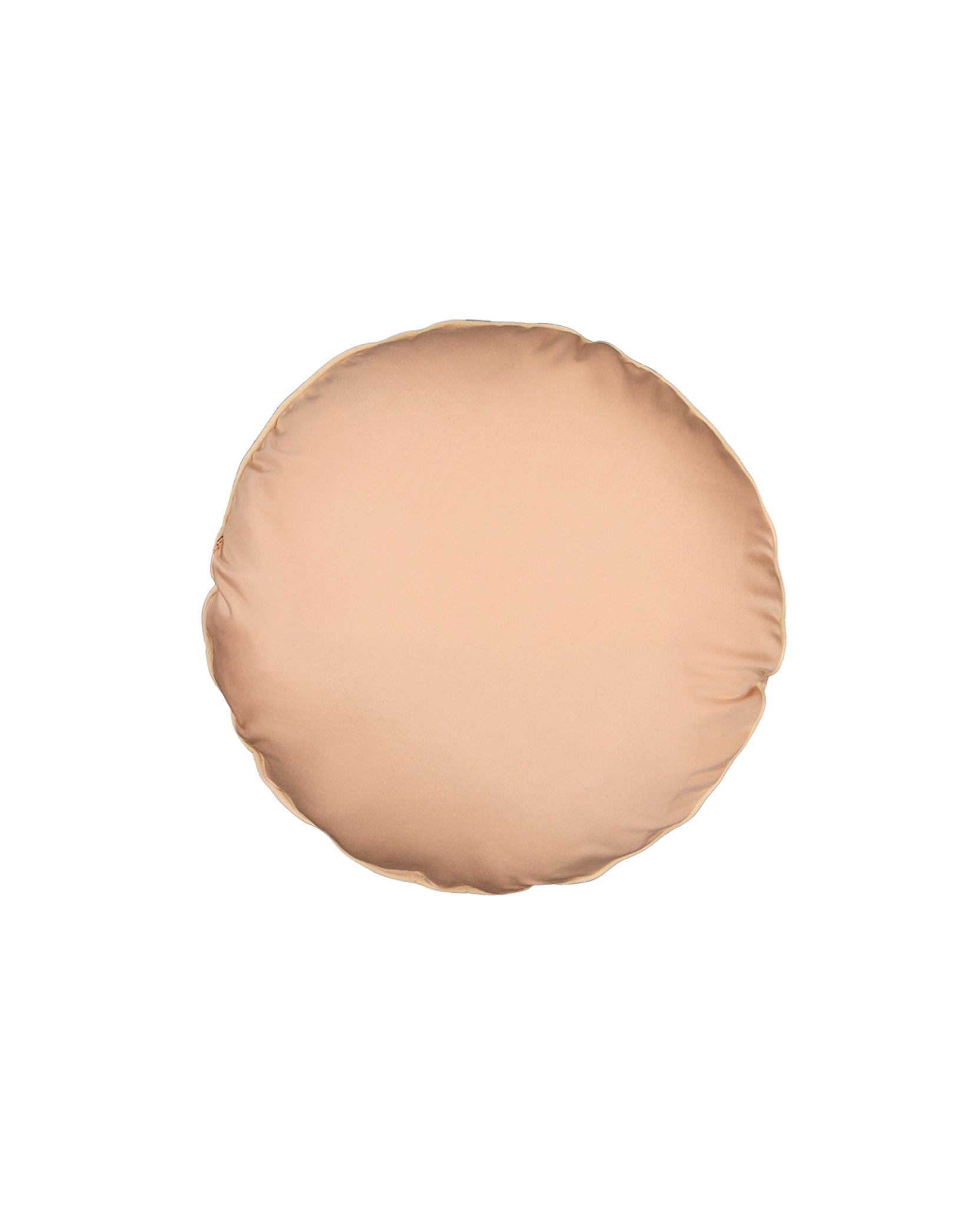 Coussin Bomboloni en satin - Nude