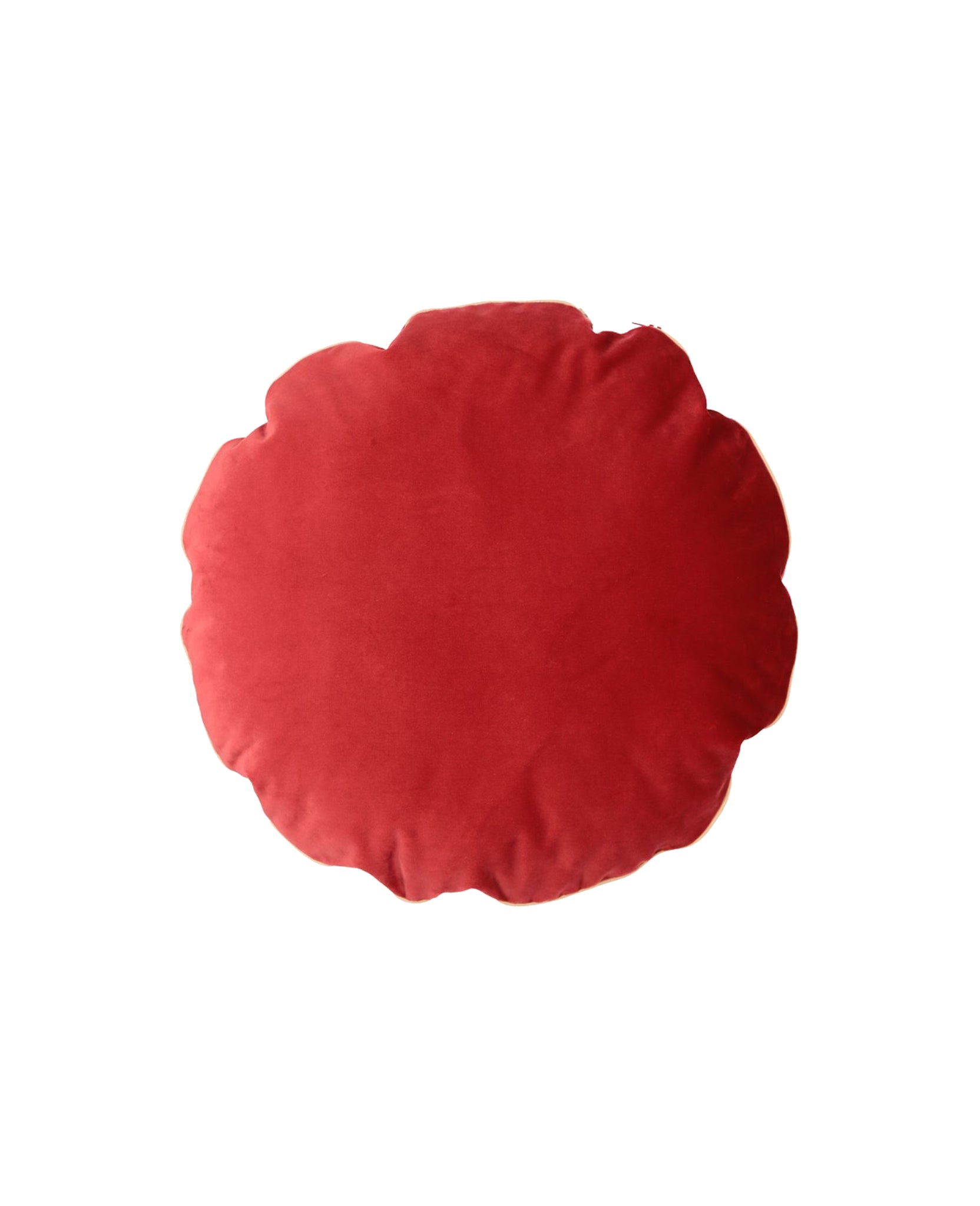 Coussin Bomboloni en velours - Rouge