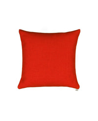 Coussin Carino en laine mélangée - Orange