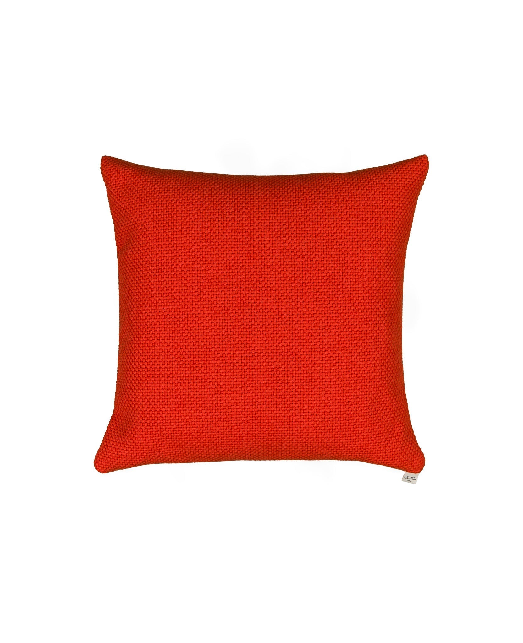 Coussin Carino en laine mélangée - Orange