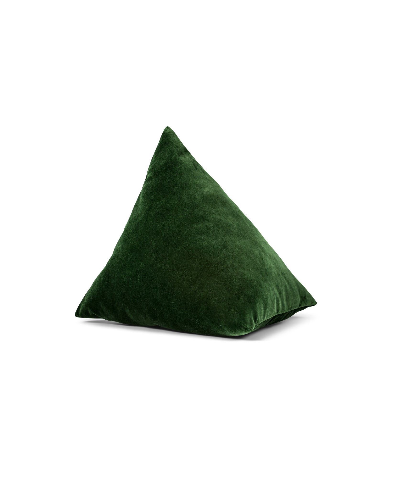Coussin Divino en velours - Vert