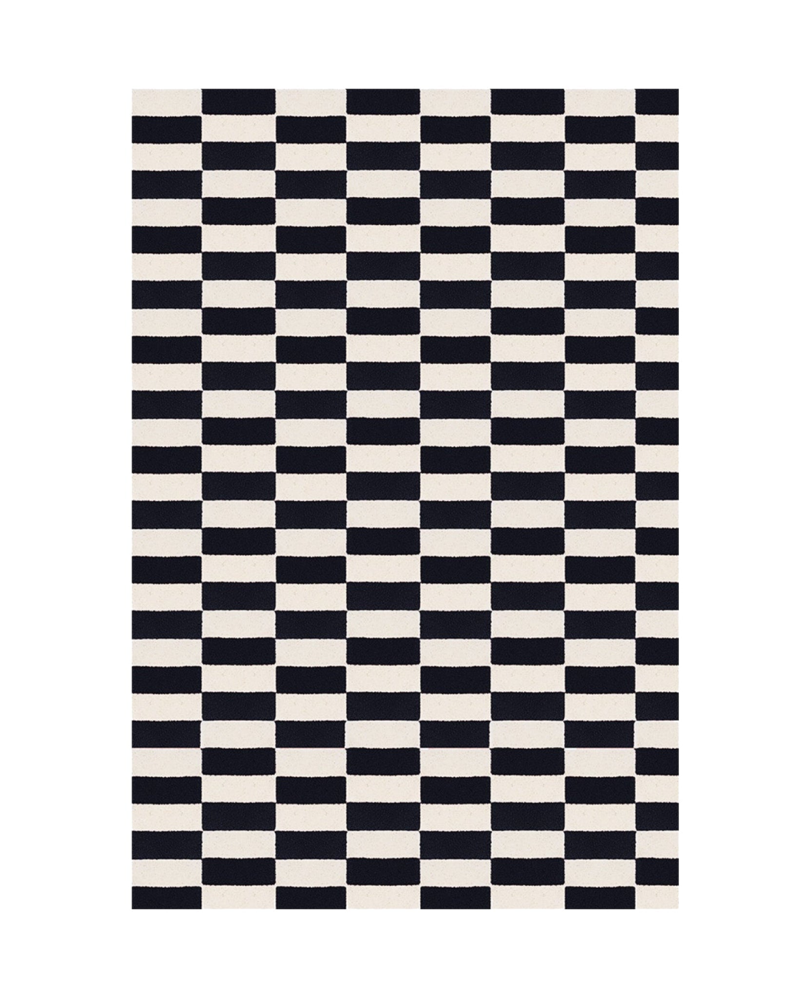Tapis Firenze 150x200 en laine - Noir