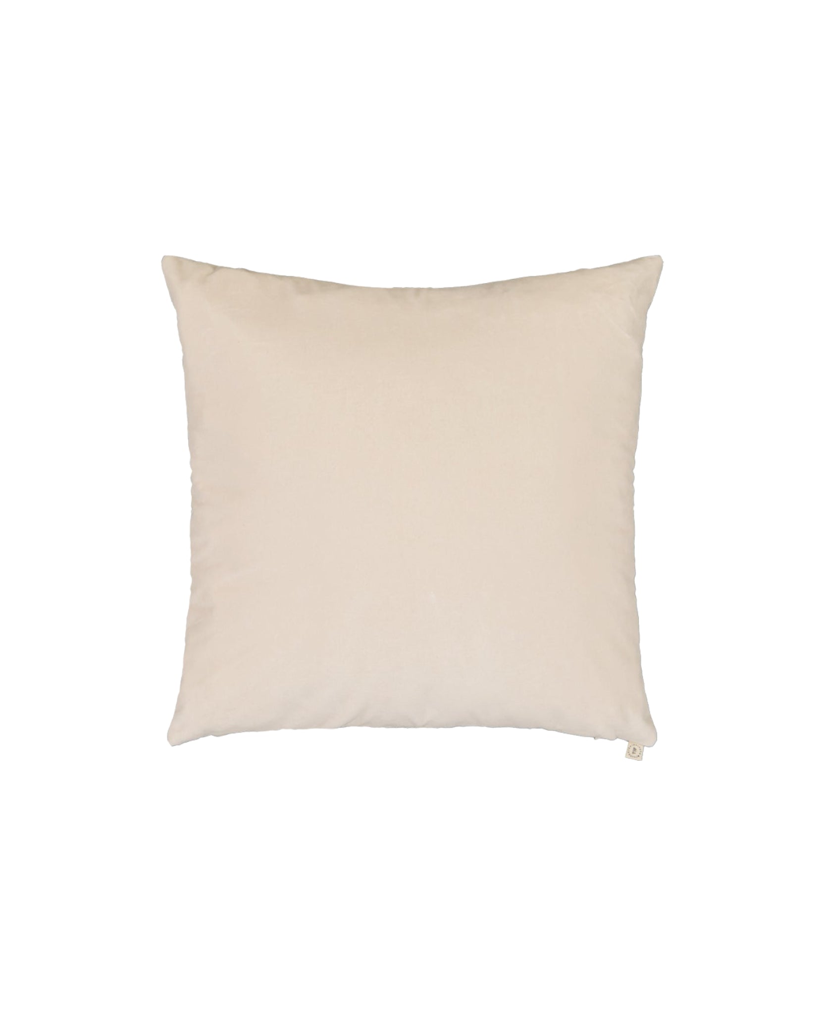 Coussin Nonna en velours - Beige