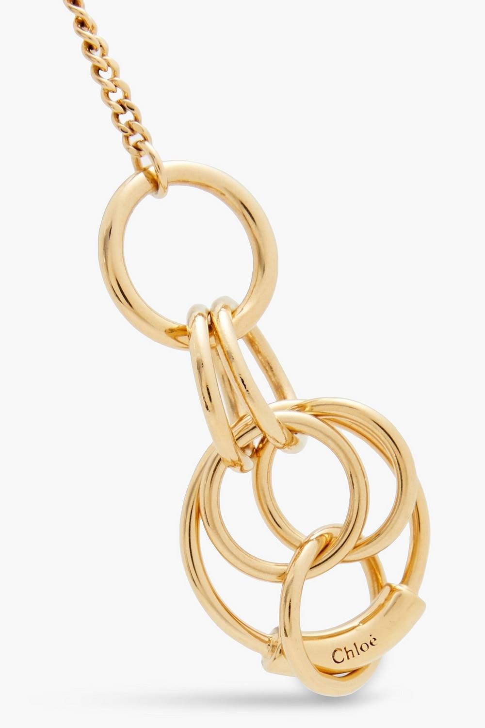Bijou de lunettes graphique en laiton - Gold