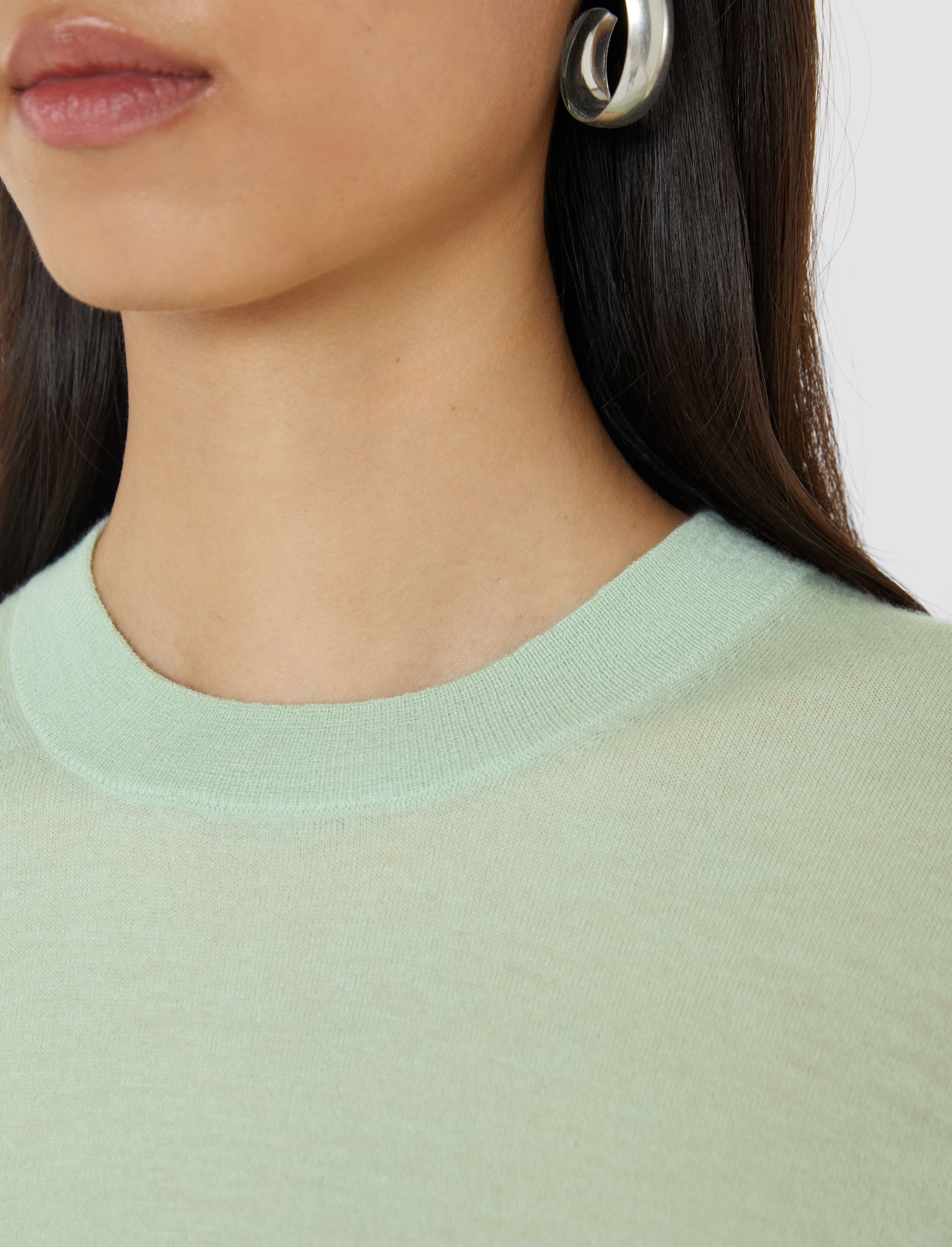 NEW / 15qty   Rd Nk Ls-Cashair