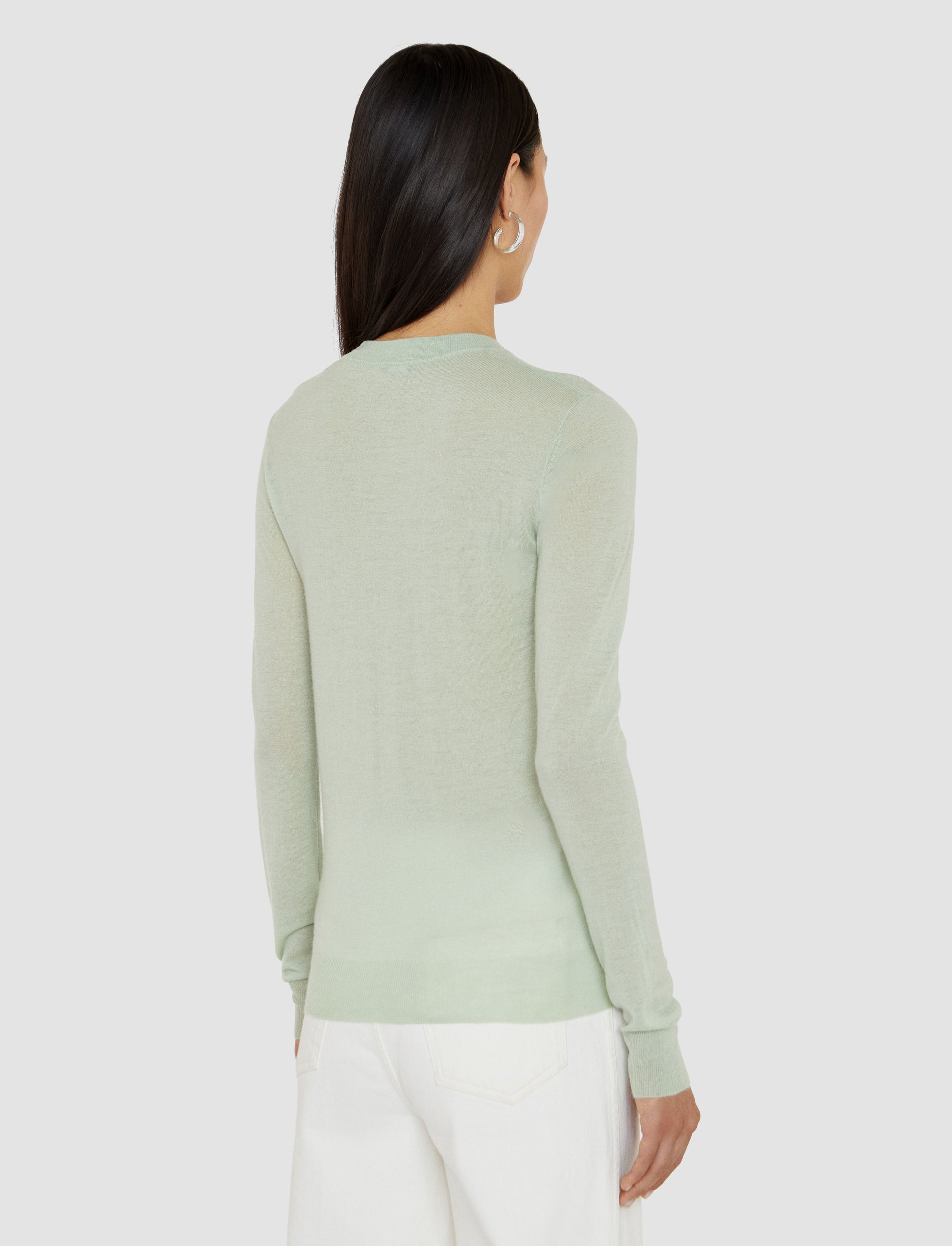 NEW / 15qty   Rd Nk Ls-Cashair