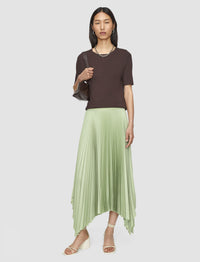 NEW / 19qty   Ade-Skirt-Knit Weave Plisse GRS