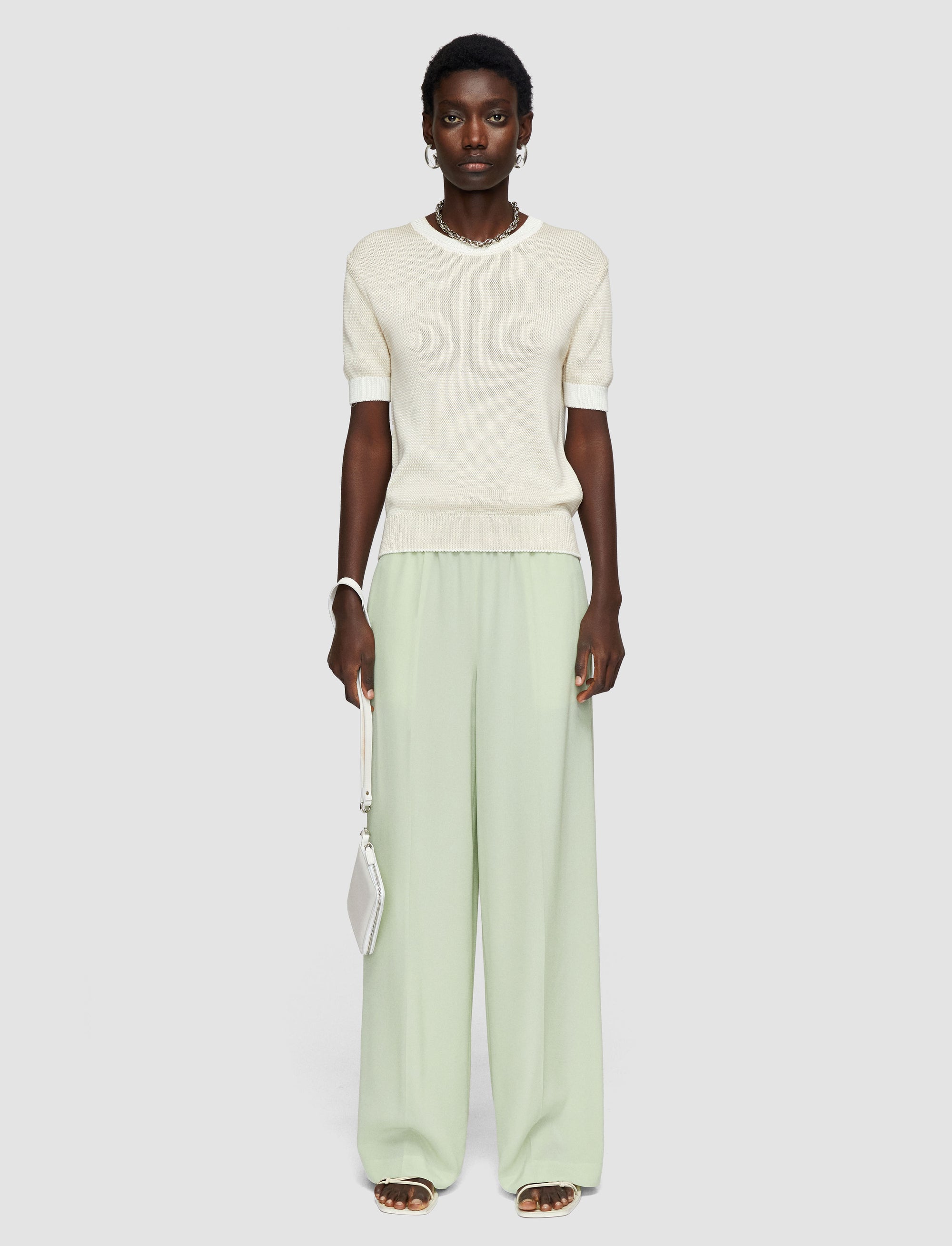 NEW / 13qty   Hulin-Pant-Crepe De Soie
